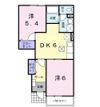 アルカディアK Ⅱの間取り画像