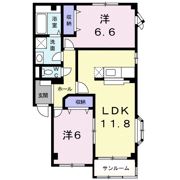 リーフ・U・Mの間取り画像