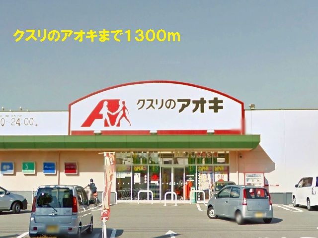 近くのクスリのアオキまで1,300m(徒歩17分)