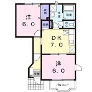 シャン・ド・フルールの間取り画像