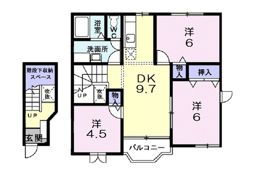 アルバⅡの間取り画像