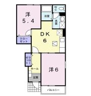 エス・テュエールAの間取り画像