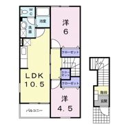 エス・テュエールAの間取り画像