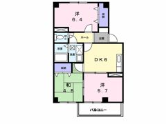 クレストCの間取り画像