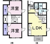 スターヒルズ・アサノA館の間取り画像