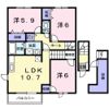 エクセレントCの間取り画像