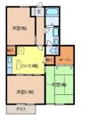 パレス逢隈の間取り画像