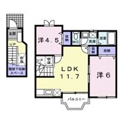 レジデンス リオンの間取り画像
