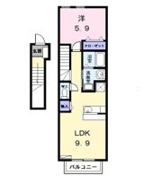 アンテノールの間取り画像