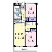 サンヒルズSの間取り画像