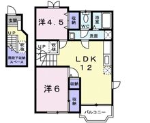 サニーハートⅠの間取り画像