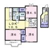 サニーハートⅡの間取り画像