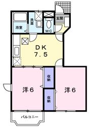 メゾンジュネスの間取り画像