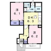リトルグリーブの間取り画像