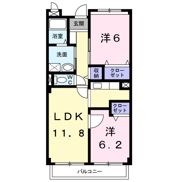 フォンテーヌ・パレスBの間取り画像