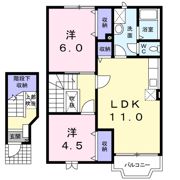 グランパルクの間取り画像