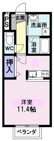 アグリーアブルの間取り画像