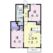 ドリームハイツBの間取り画像