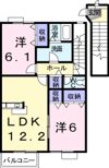 ドリームハイツBの間取り画像
