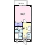 エスボワール新迫の間取り画像