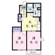 さくらセレッソBの間取り画像