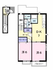 サンパティークの間取り画像