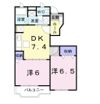 ラ・ネージュ Bの間取り画像