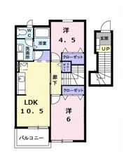 サンパティーク・メゾンの間取り画像