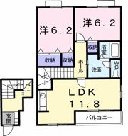リバーサイドハウスH＆N－Aの間取り画像