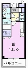レジデンス伊勢崎の間取り画像