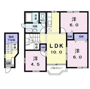 ア・ラ・モードⅡの間取り画像