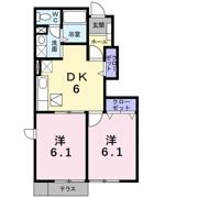 エクセレントⅠの間取り画像