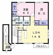 エクセレント・川田の間取り画像