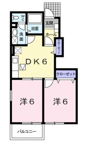 アクシアAの間取り画像
