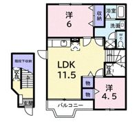 メゾン ブライトニスの間取り画像
