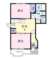 グランデ アウルム Aの間取り画像