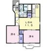 スターブル松ヶ瀬 Cの間取り画像