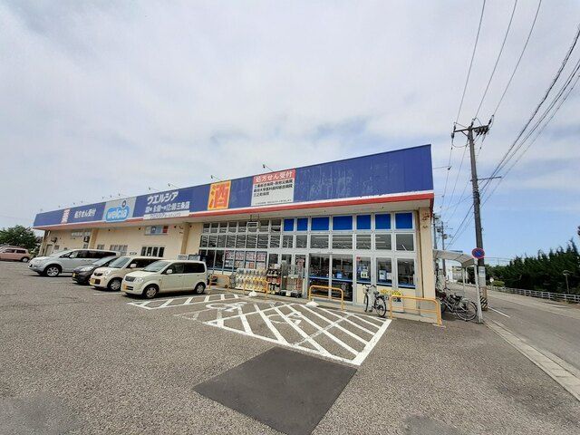 近くのウエルシア三条店まで550m（徒歩7分）