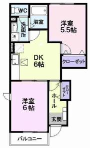 サンホワイトの間取り画像