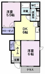 サンホワイトの間取り画像