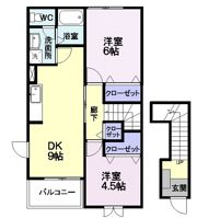 サンホワイトの間取り画像