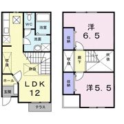 ディアコートの間取り画像