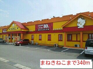 近くのまねきねこまで340m(徒歩5分)