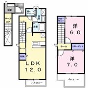 マリエールSの間取り画像