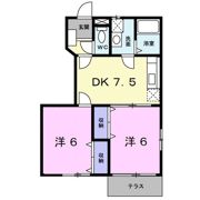 ウッディタウンBの間取り画像