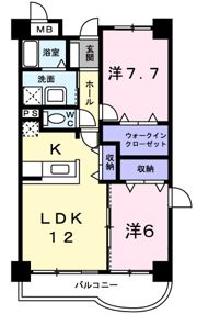アンソレイエ アオキの間取り画像