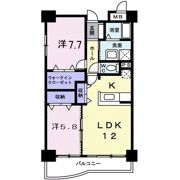 アンソレイエ アオキの間取り画像
