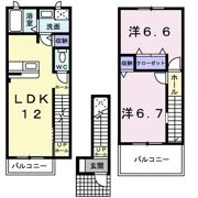 ペスカ メリディオーネの間取り画像