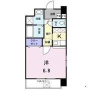 プレジデント姪浜駅前の間取り画像
