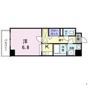 プレジデント姪浜駅前の間取り画像